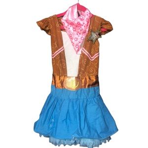 Disney Jr. Sheriff Callie the cat costume dress halloween
Size 4-6x